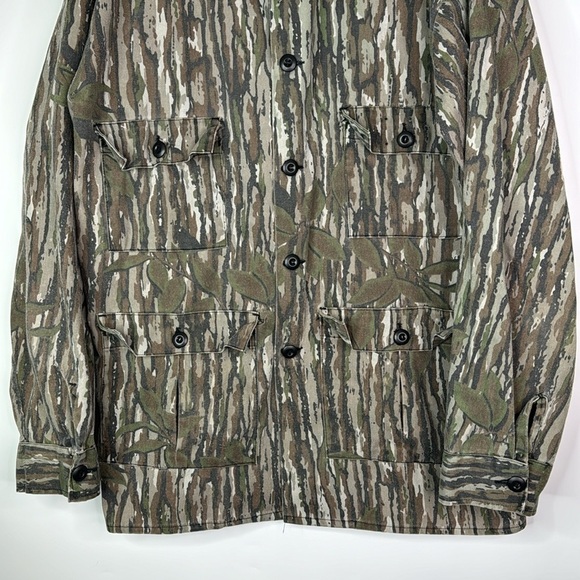 Vintage Buck Apparel Camo Long Sleeve Button Down Shirt XL - Picture 3 of 10